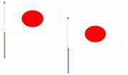 Håndholdt flag Japan 15x22,5cm